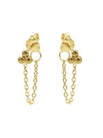 Karma Chain Triple Dots Goldplated Set