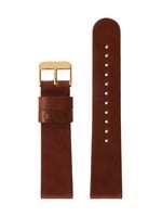 Diversen Horlogebanden Strap 20 Chestnut Gold