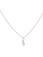 Karma Necklace Lightning Silver