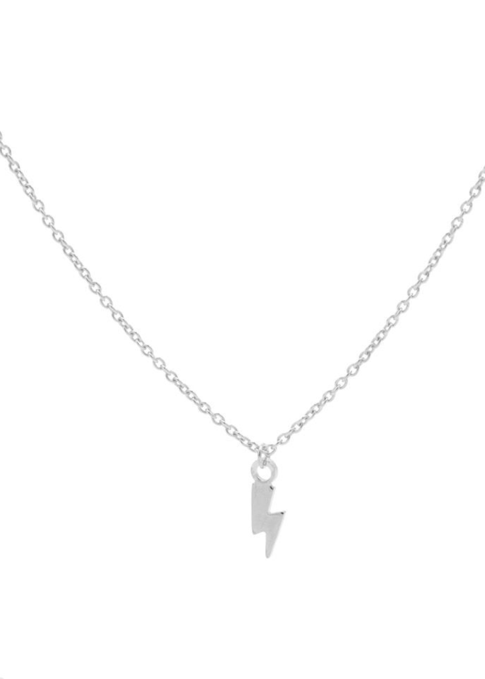 Karma Necklace Lightning Silver