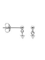 Karma Hanging Symbols Mini Cone Silver Set