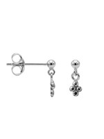 Karma Hanging Symbols 4 Dots Silver Set