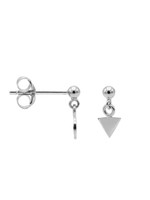 Karma Hanging Symbols Triangle Silver Set