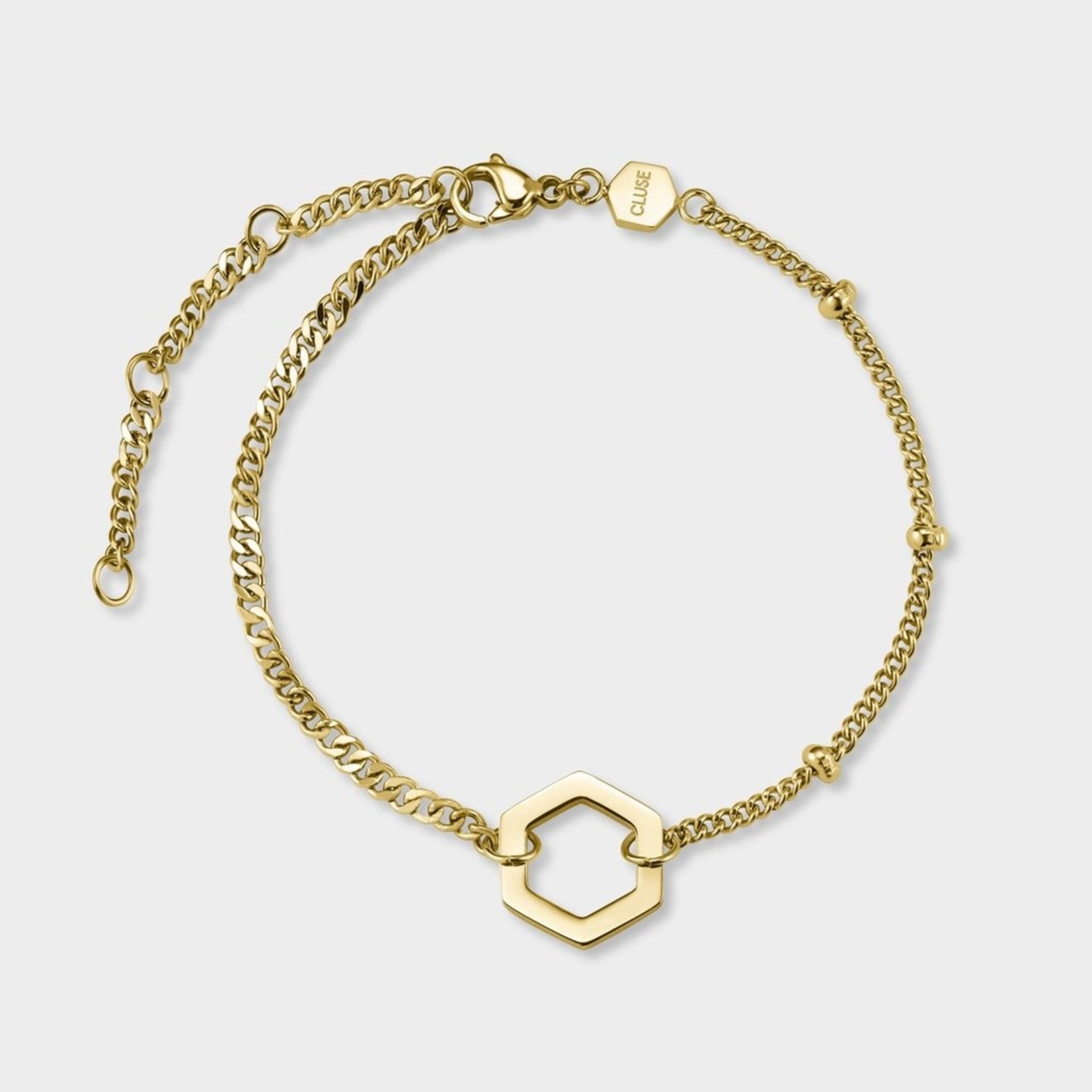 Cluse Essentielle Open Mix Chain Bracelet Gold Colour