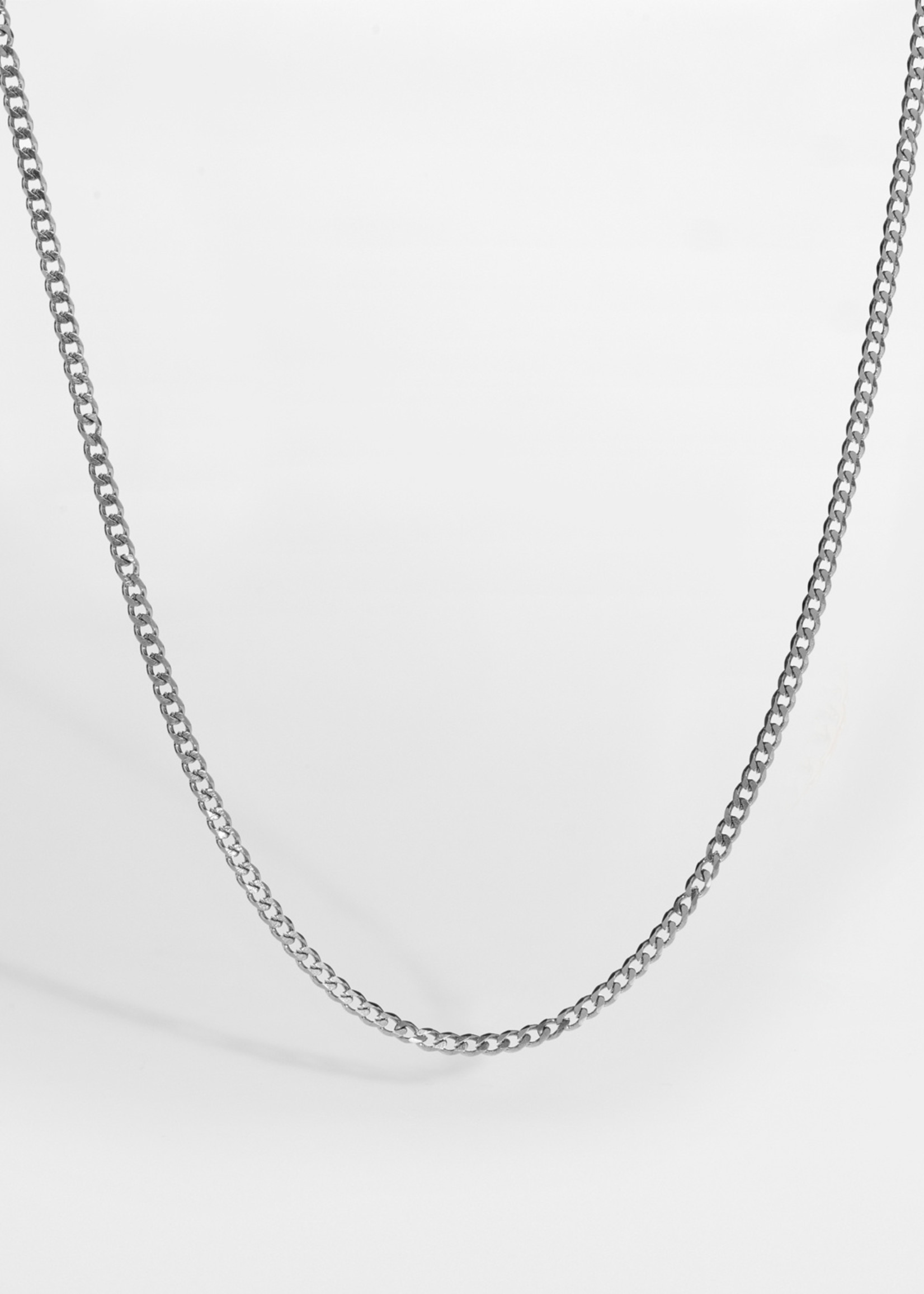 Northern Legacy Nl Minimal Sequence Necklace - Silver Tone