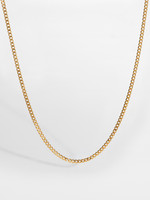 Northern Legacy NL Minimal Sequence Necklace - Gold Tone