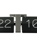 Wall & Table Flip Clock Silver Black