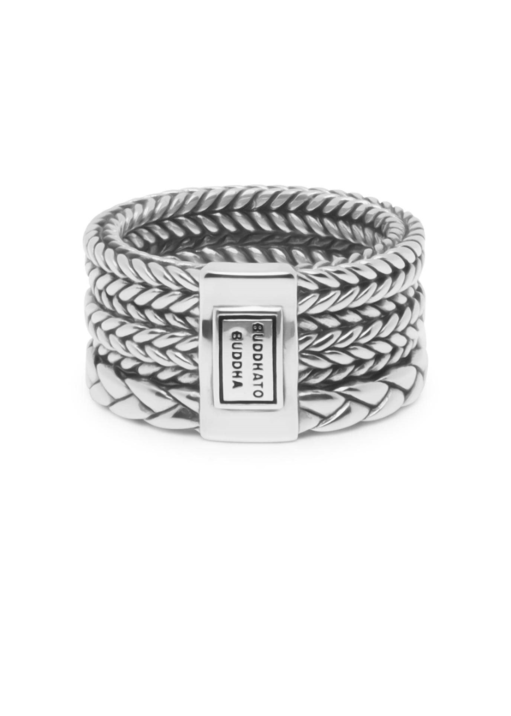 Buddha to Buddha 925 Sterling Zilveren 615 - Triple Mini Ring Silver