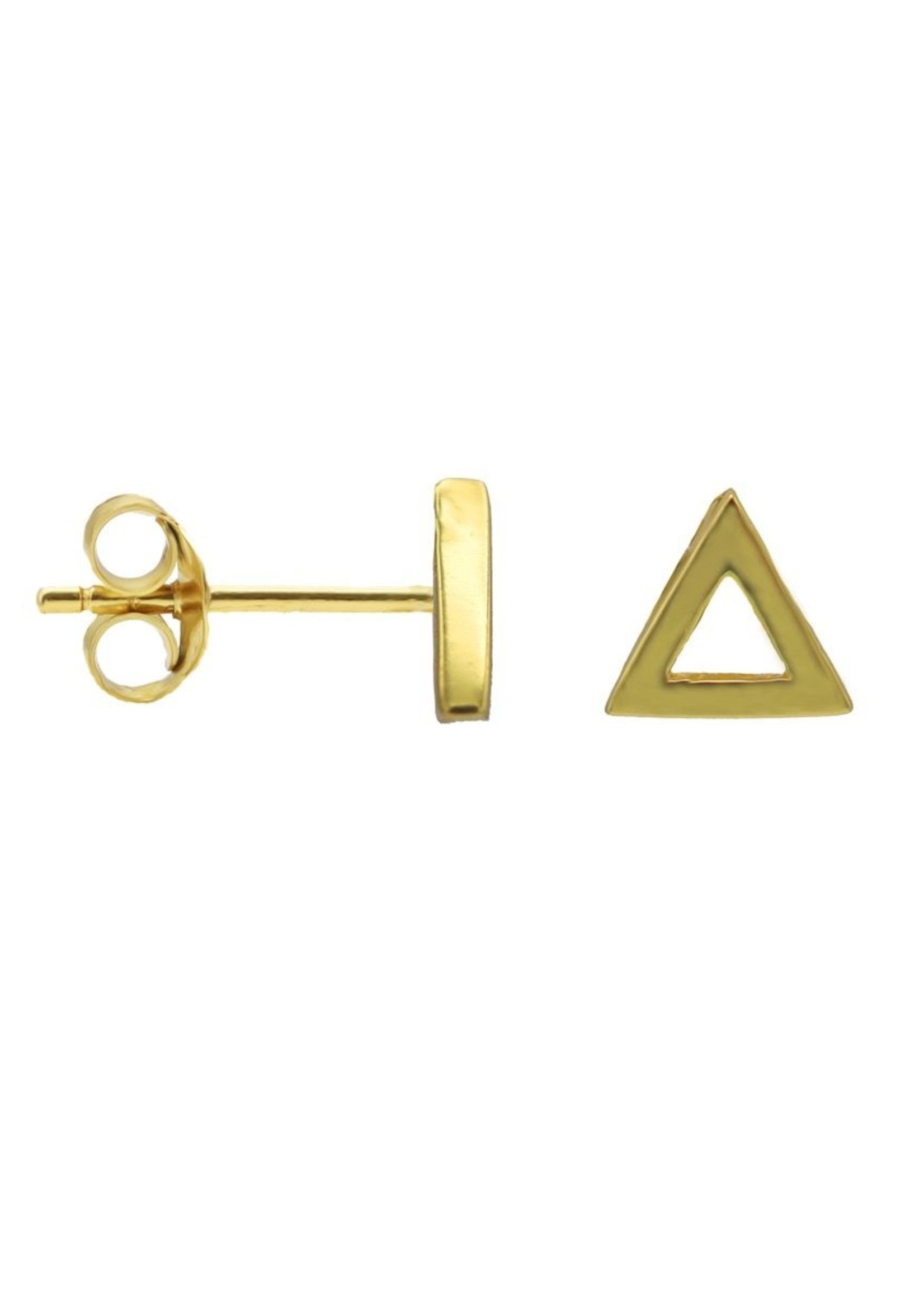 Karma Karma Symbols Tiny Open Triangle Goldplated
