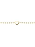 Karma MOM Bracelet Open Heart Goldplated