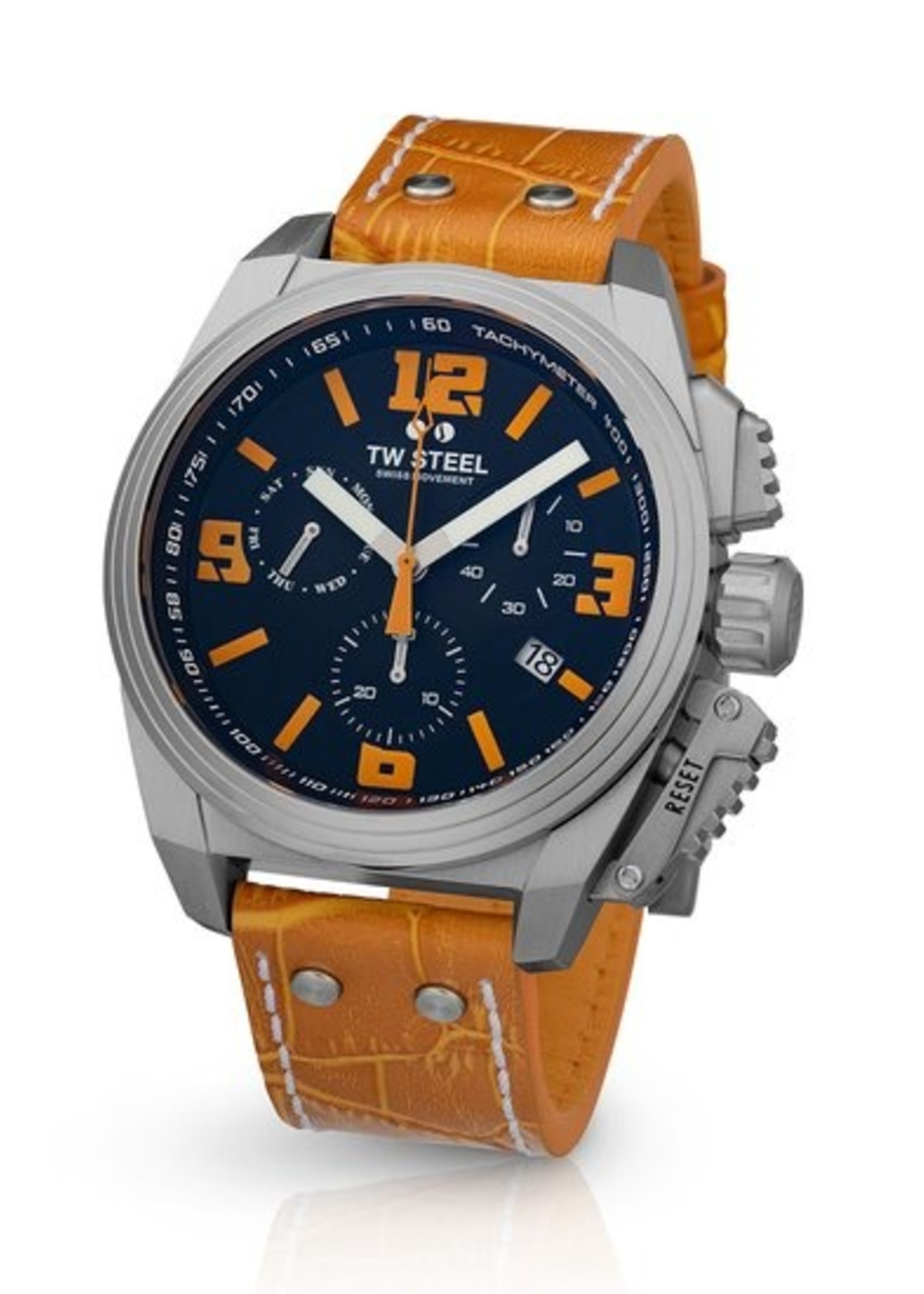 TW-Steel new swiss canteen zwart bruin s