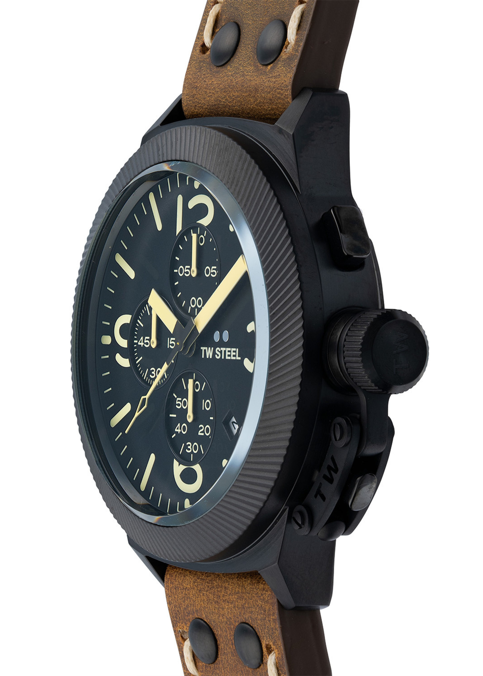 TW-Steel New Canteen Bruin Zwart