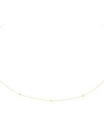 Ferrum by Tom Gold collier bolletjes 585 45cm