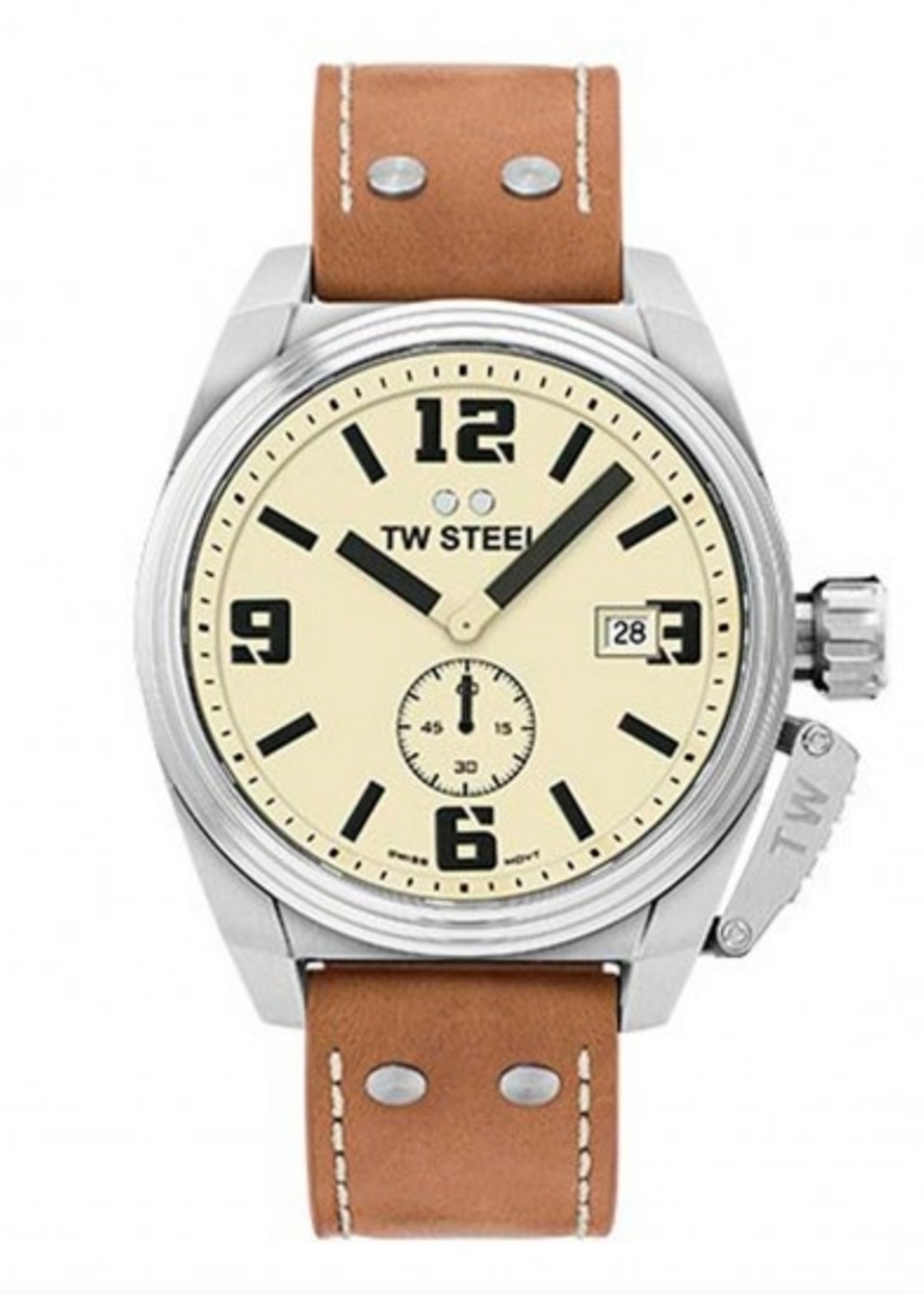 TW-Steel new canteen cr tan swiss move s