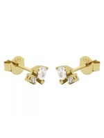 Karma Karma Zirconia Symbols Double Duo Goldplated