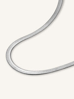 Rosefield snake necklace silver