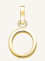 Rosefield pendant gold letter o