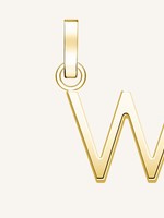 Rosefield pendant gold letter w