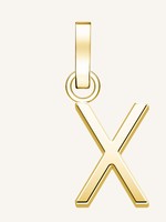 Rosefield Pendant Gold Letter X