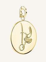 Rosefield pendant gold zodiac coin taurus