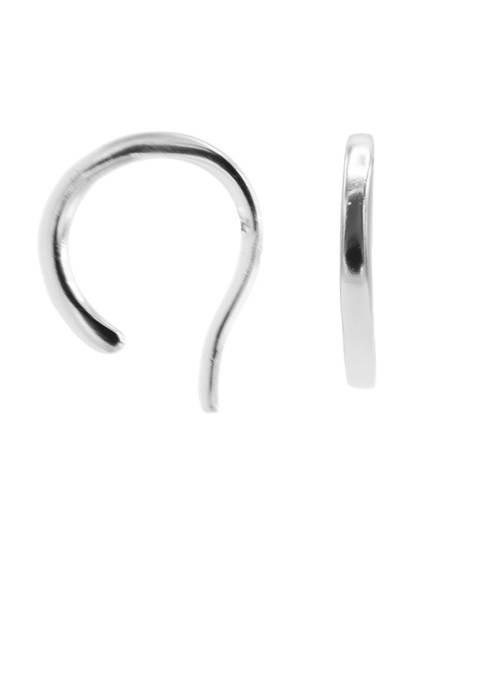 Karma Earcuff Second Plain Silver