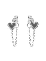 Karma Chain Heart Silver