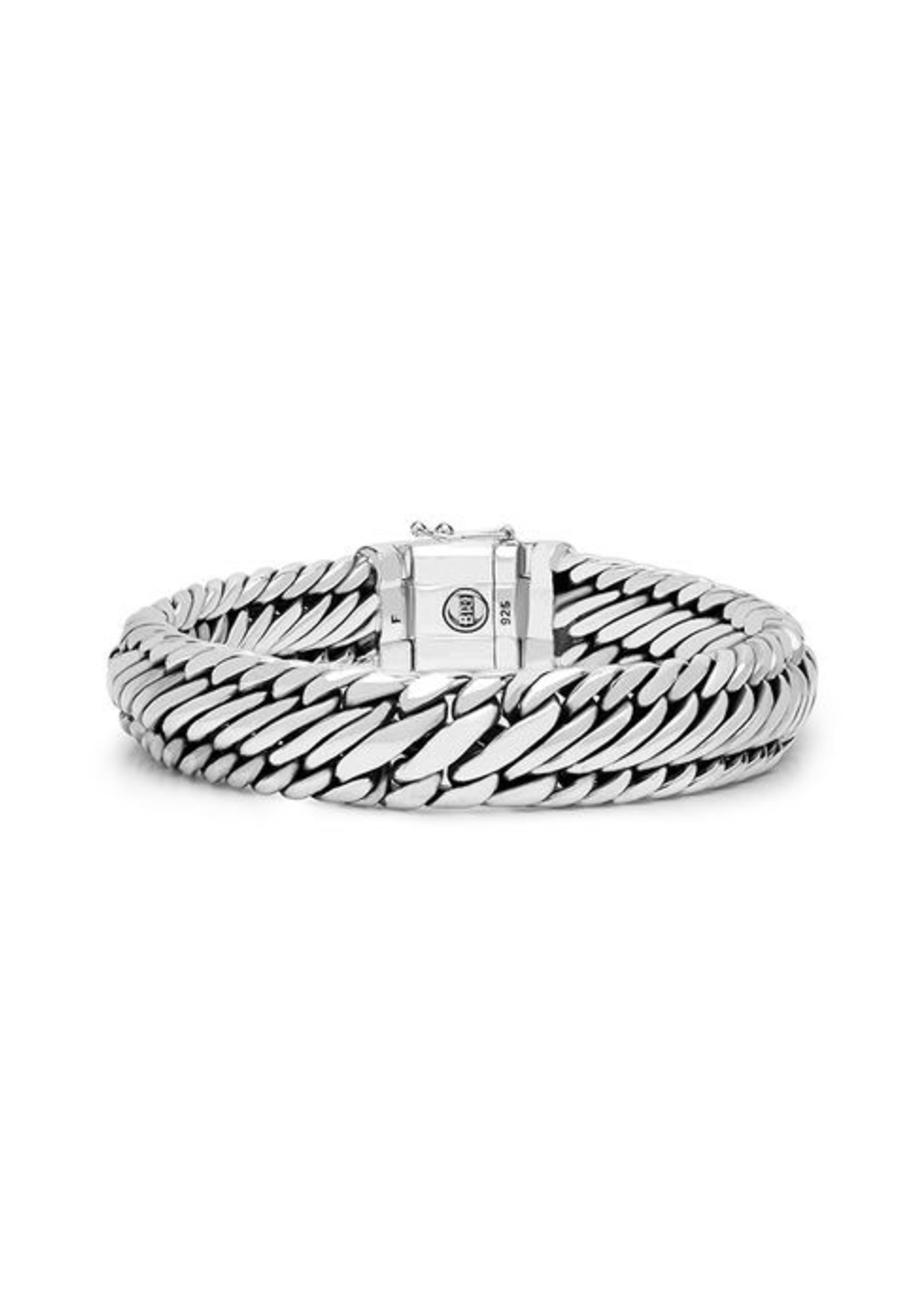 Buddha to Buddha 925 Sterling Zilveren 262 - Edwin/Ben Small Bracelet Silver F - 21cm