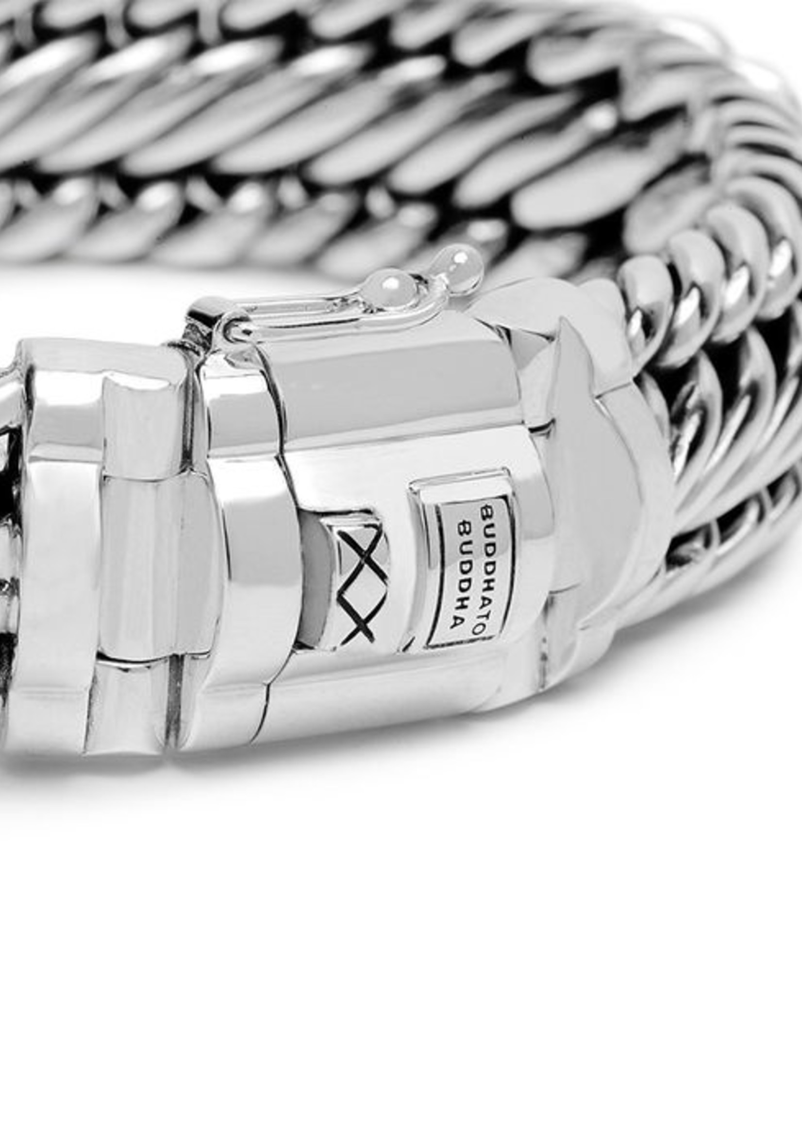 Buddha to Buddha 925 Sterling Zilveren 262 - Edwin/Ben Small Bracelet Silver F - 21cm