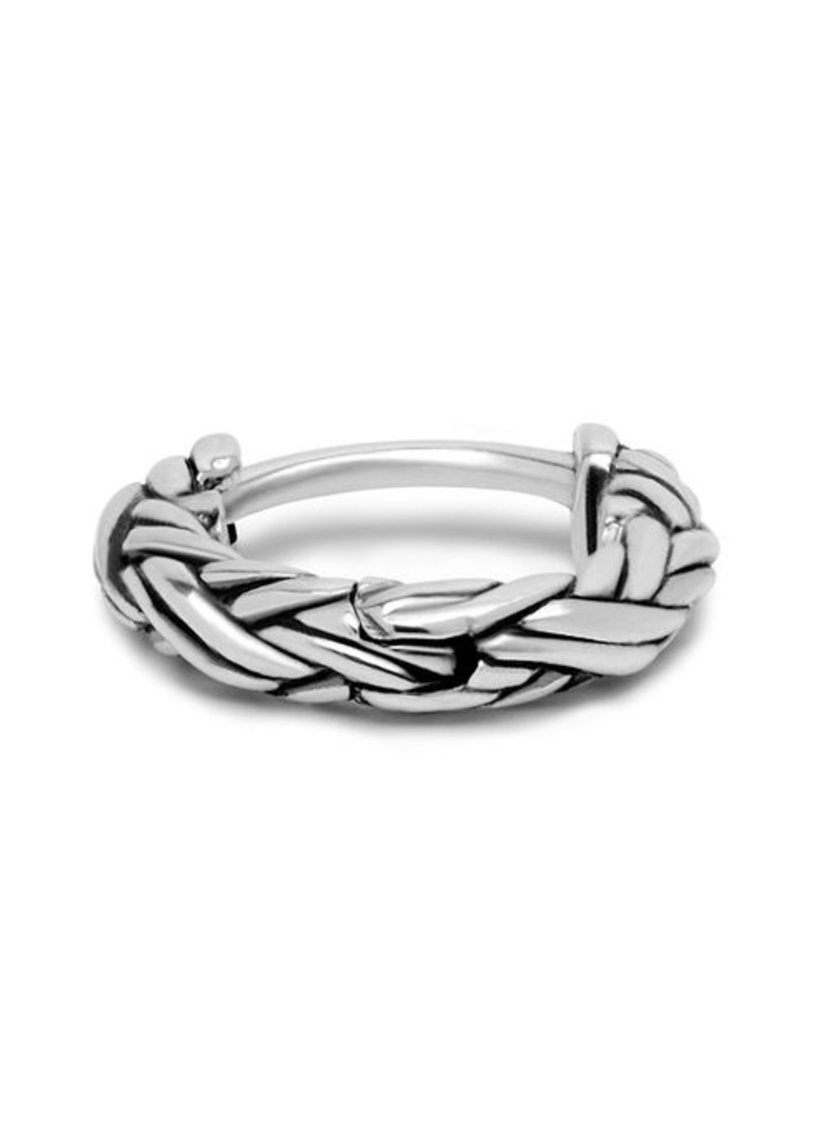 Buddha to Buddha 925 Sterling Zilveren 421 one - Katja Earhoop Silver Single Piece