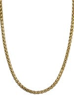 Croyez Chain Wheat 5mm Gold 52cm