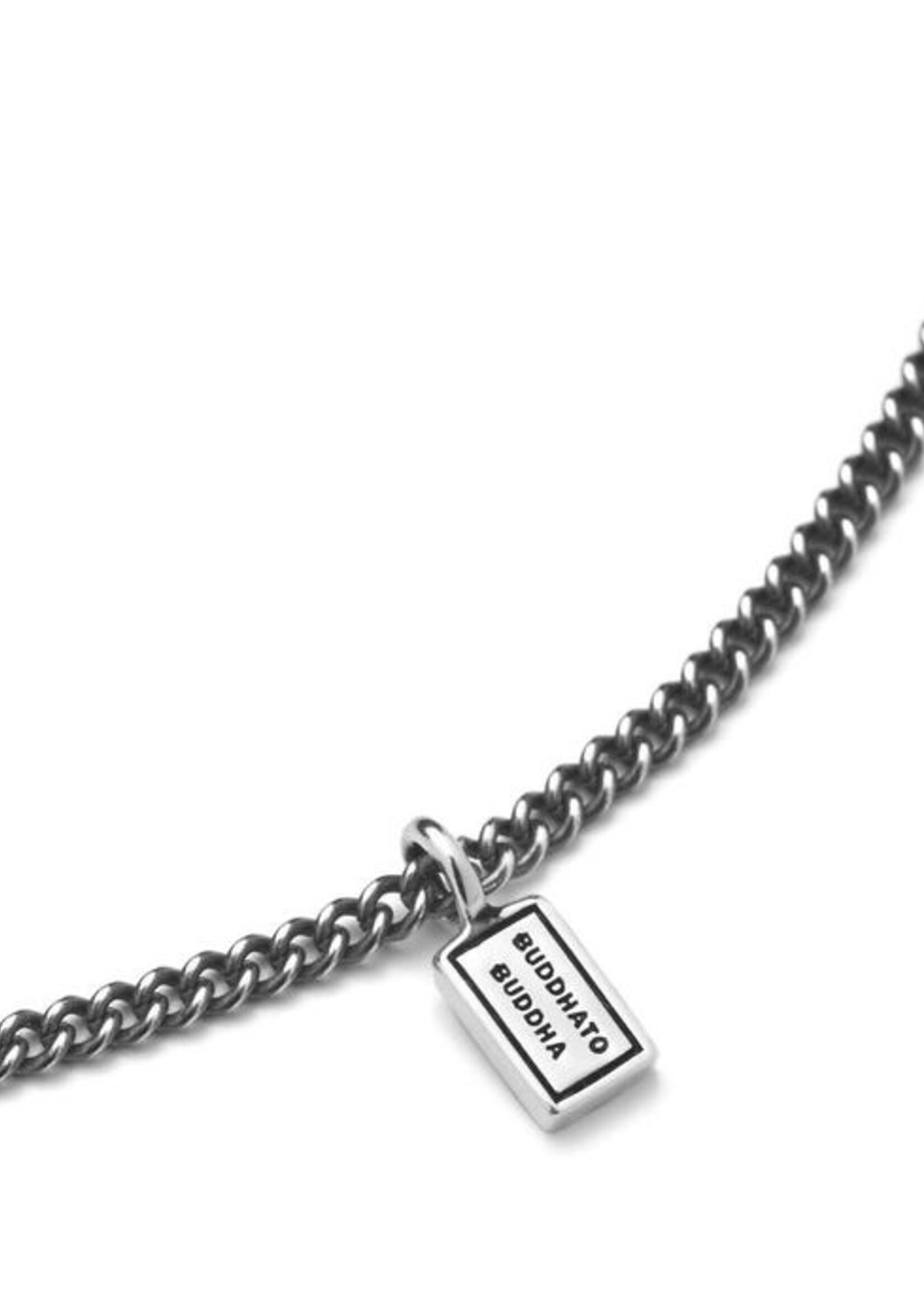 Buddha to Buddha 925 Sterling Zilveren 651 - Essential Necklace XS Silver 60cm