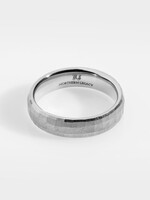 Northern Legacy Siempre Cushion band - Silver tone ring 22