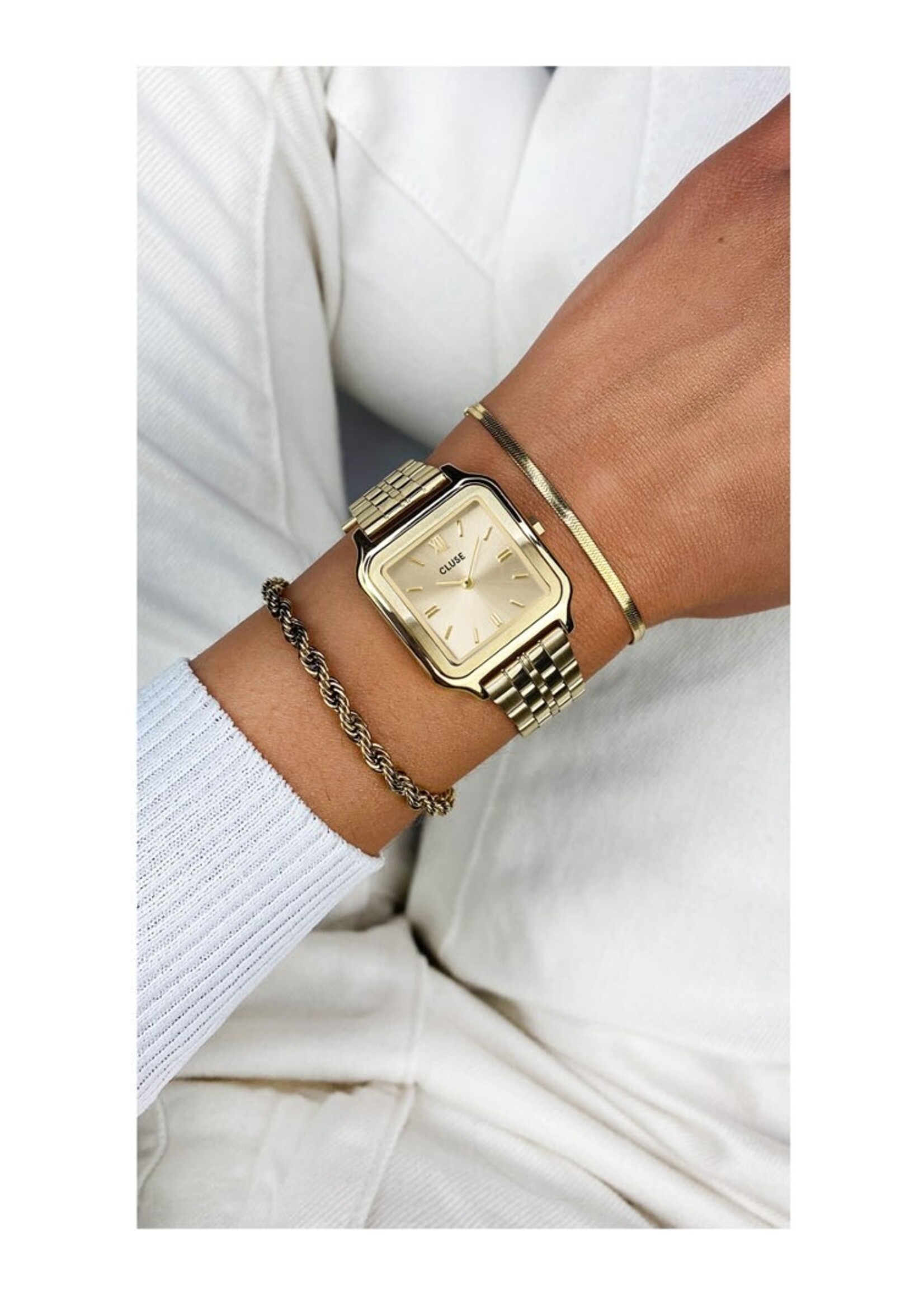 Cluse Gracieuse Watch Steel, Gold Colour