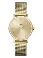 Cluse Minuit Watch Mesh, Full Gold Colour