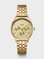 Cluse Minuit Multifunction Watch, Full Gold colour