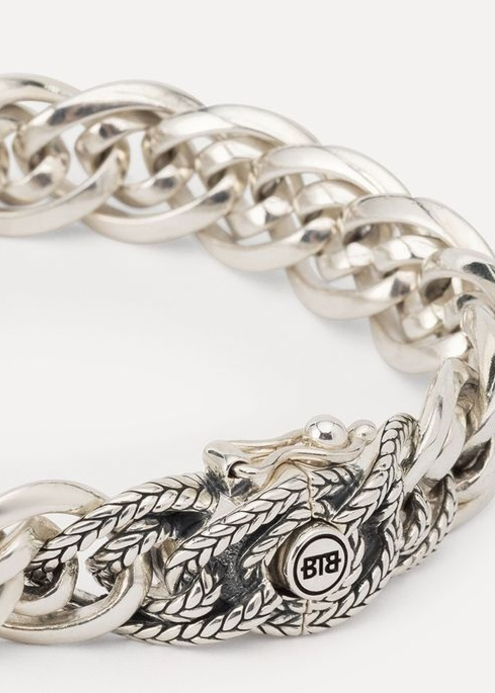 Buddha to Buddha 925 Sterling Zilveren J208 Nathalie XS Texture Bracelet