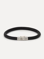 Buddha to Buddha 925 Sterling Zilveren 149 BL - Ellen Leather Bracelet