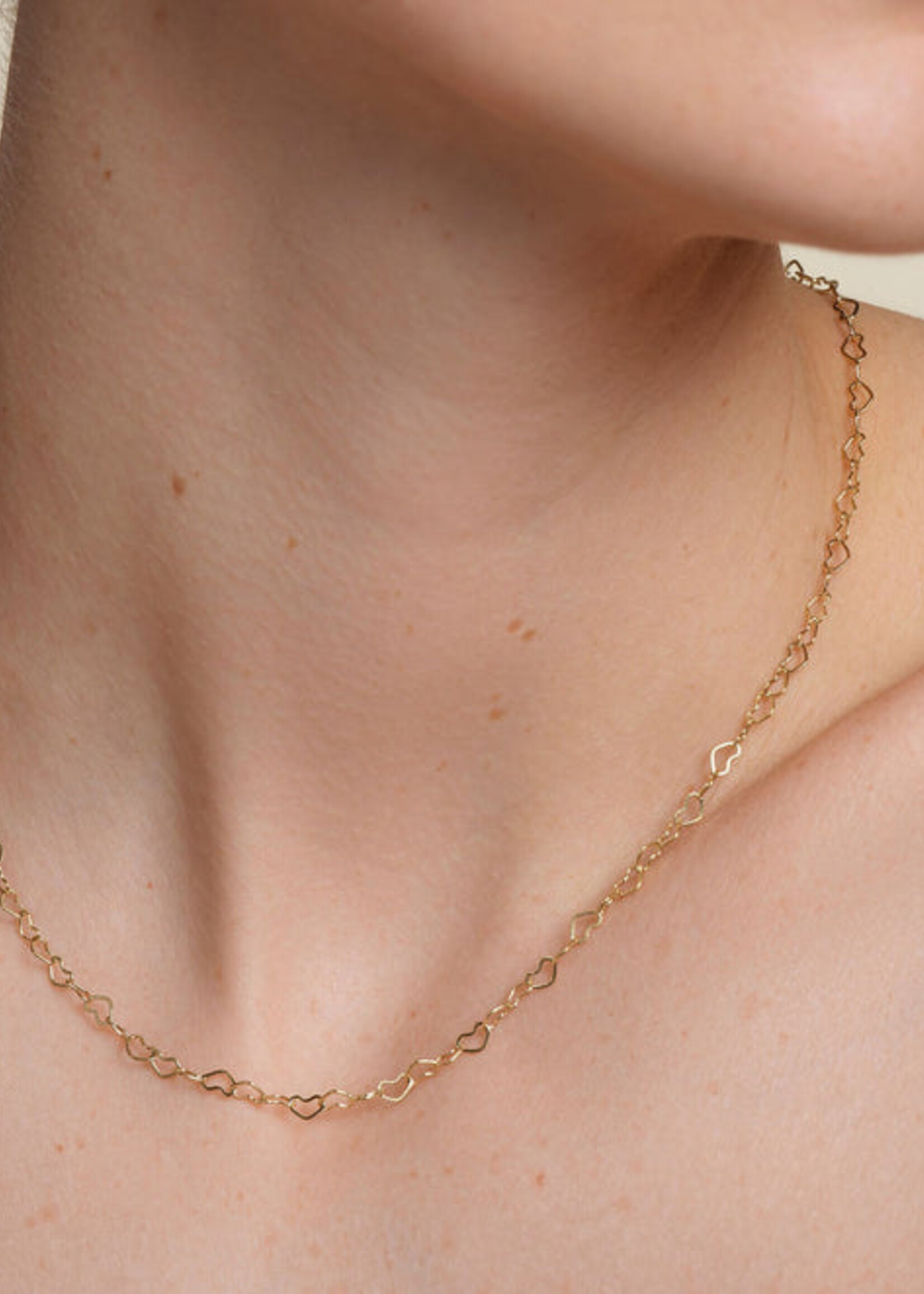 Rosefield Heart Chain Necklace