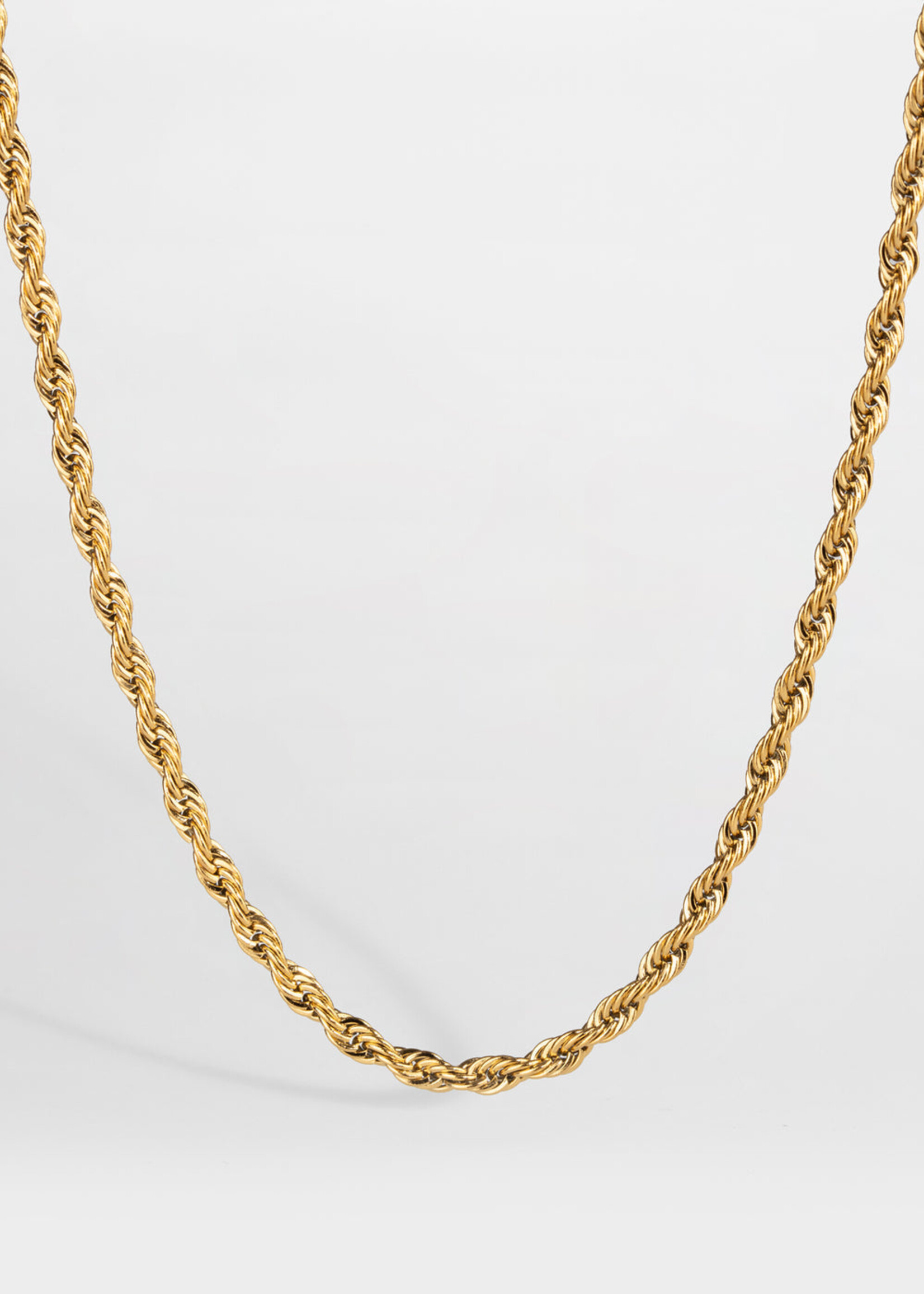 Northern Legacy NL Rope Necklace - Gold Tone