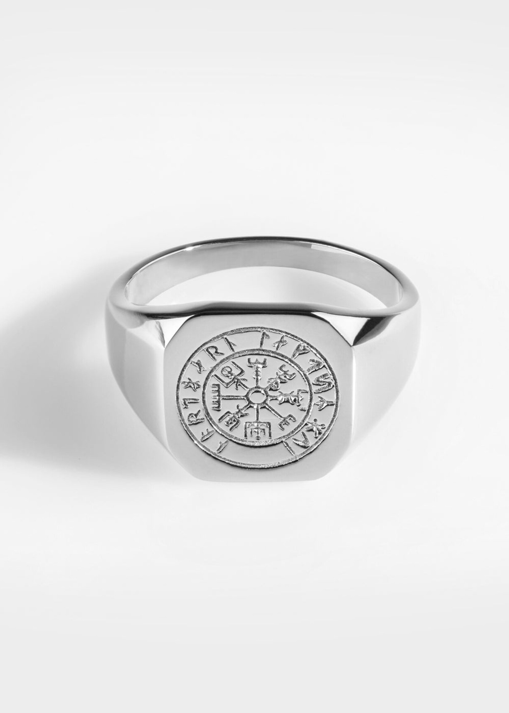 Northern Legacy Vegvisir Signature - Silver Tone Ring