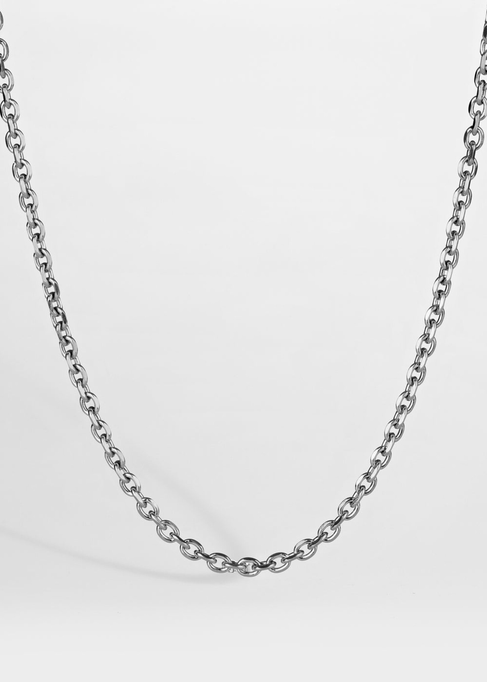 Northern Legacy NL Cable necklace - Silver tone