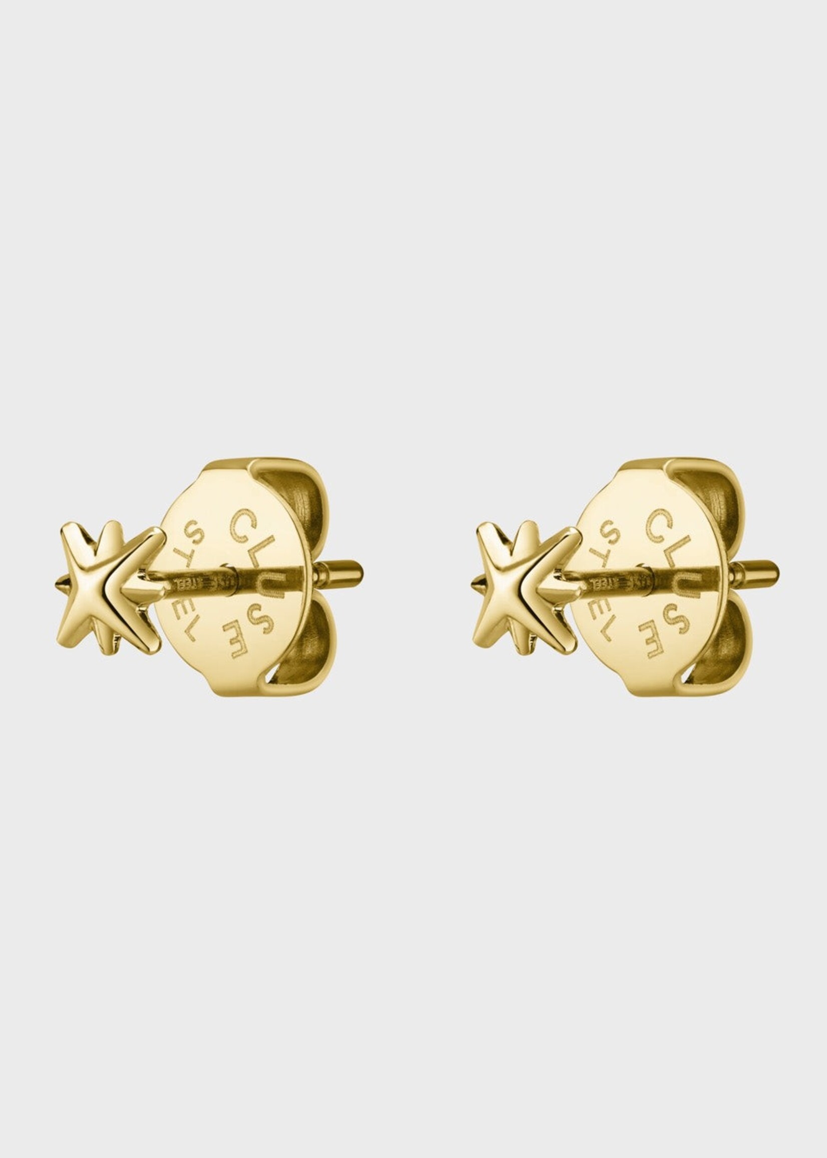 Cluse Zoé Star Studs, Gold Colour