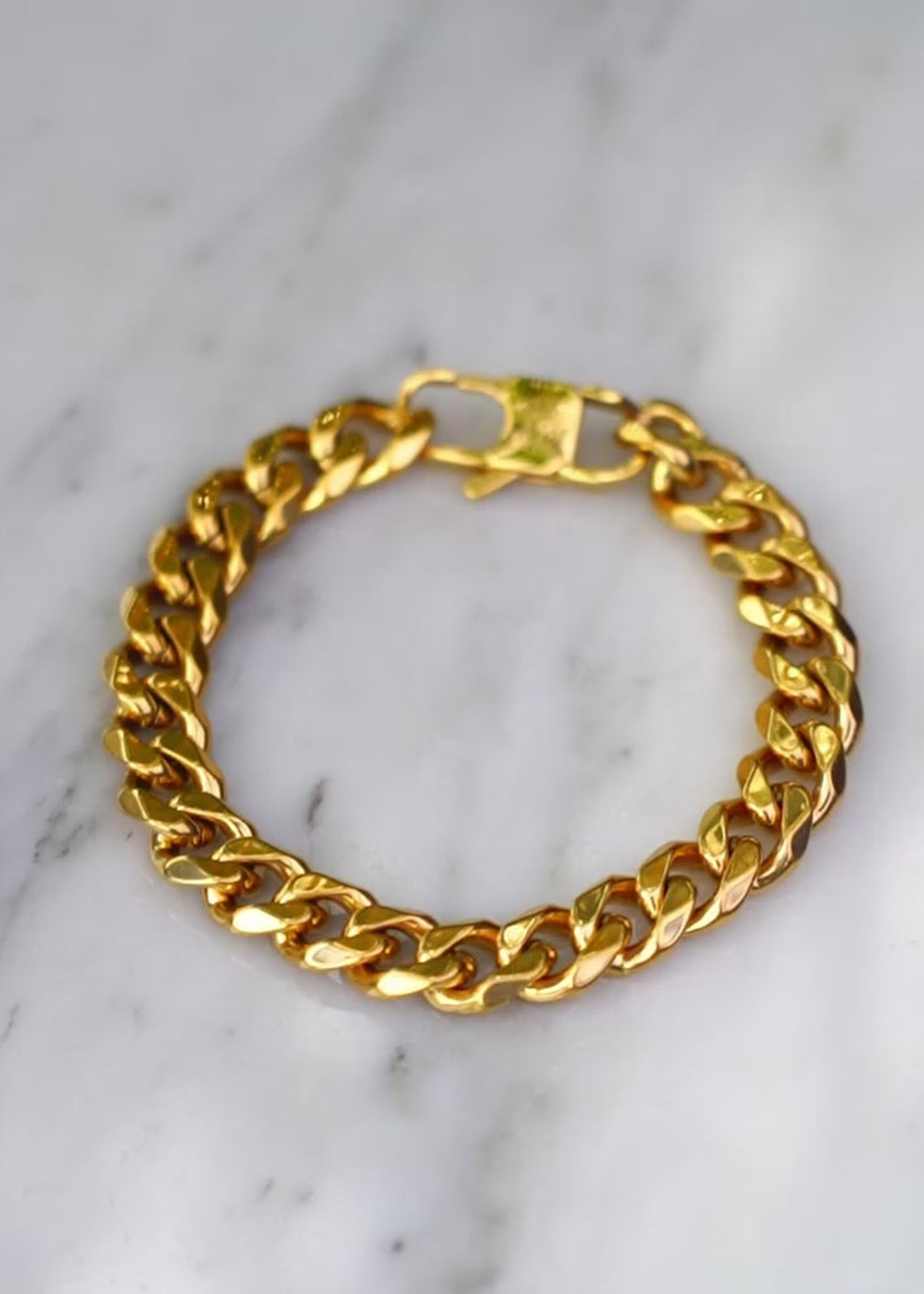 Northern Legacy NL Sequence Bracelet - Gold Tone