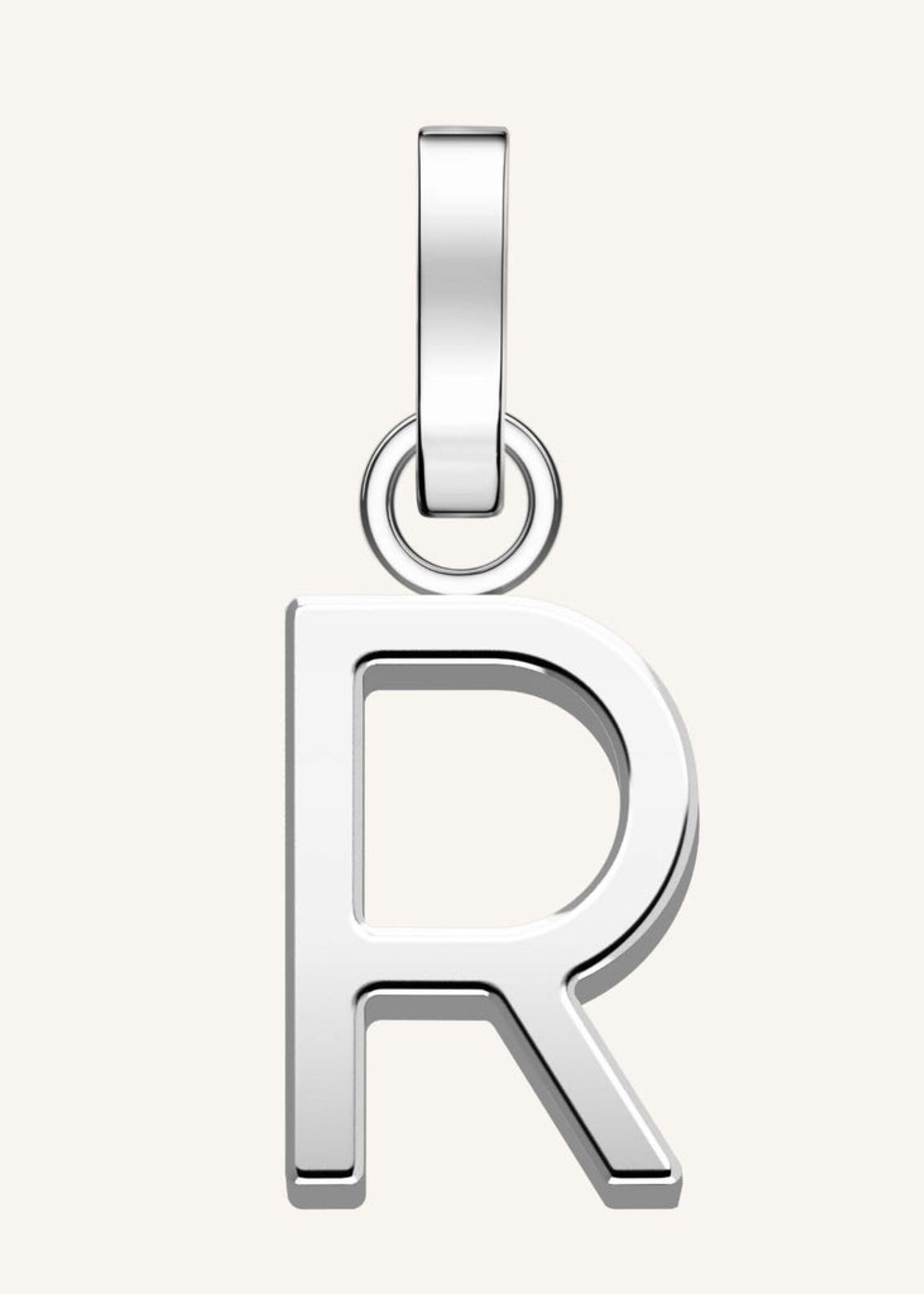 Rosefield pendant silver letter r