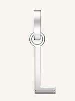 Rosefield pendant silver letter L