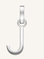 Rosefield pendant silver letter j