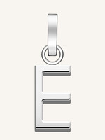 Rosefield pendant silver letter e