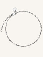 Rosefield dotted bracelet silver