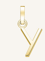 Rosefield pendant gold letter y