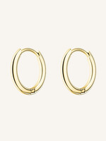 Rosefield small hoops gold